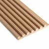 Ejoy Champagne Oak Slat Wood Panels for Walls - Sleek, 4PK WC7G_020